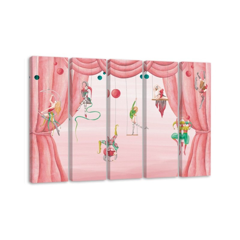 Leinwandbild modern - Zirkusakrobat | Feeby