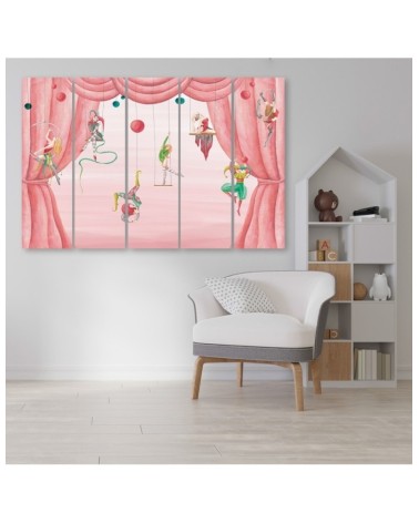 Leinwandbild modern - Zirkusakrobat | Feeby