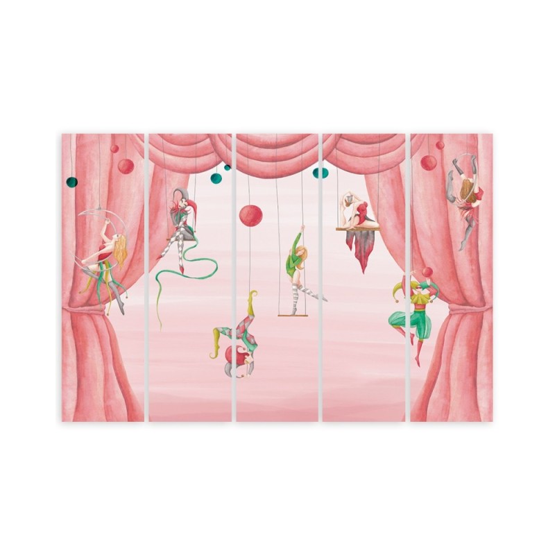 Leinwandbild modern - Zirkusakrobat | Feeby