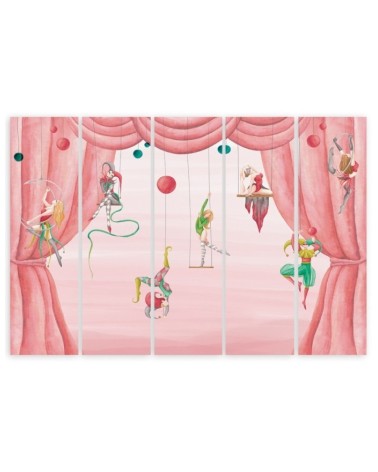 Leinwandbild modern - Zirkusakrobat | Feeby