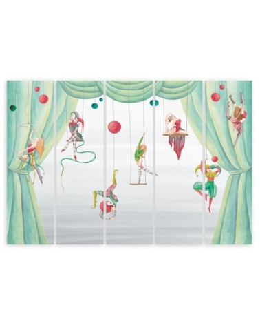 Leinwandbild - Zirkusakrobat | Feeby