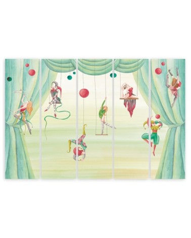 Bild auf Leinwand - Zirkusakrobat | Feeby