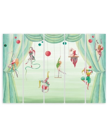 Leinwandbild - Zirkusakrobat | Feeby