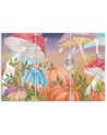Children's triptych painting - Little Alice in Wonderland | FEEBY