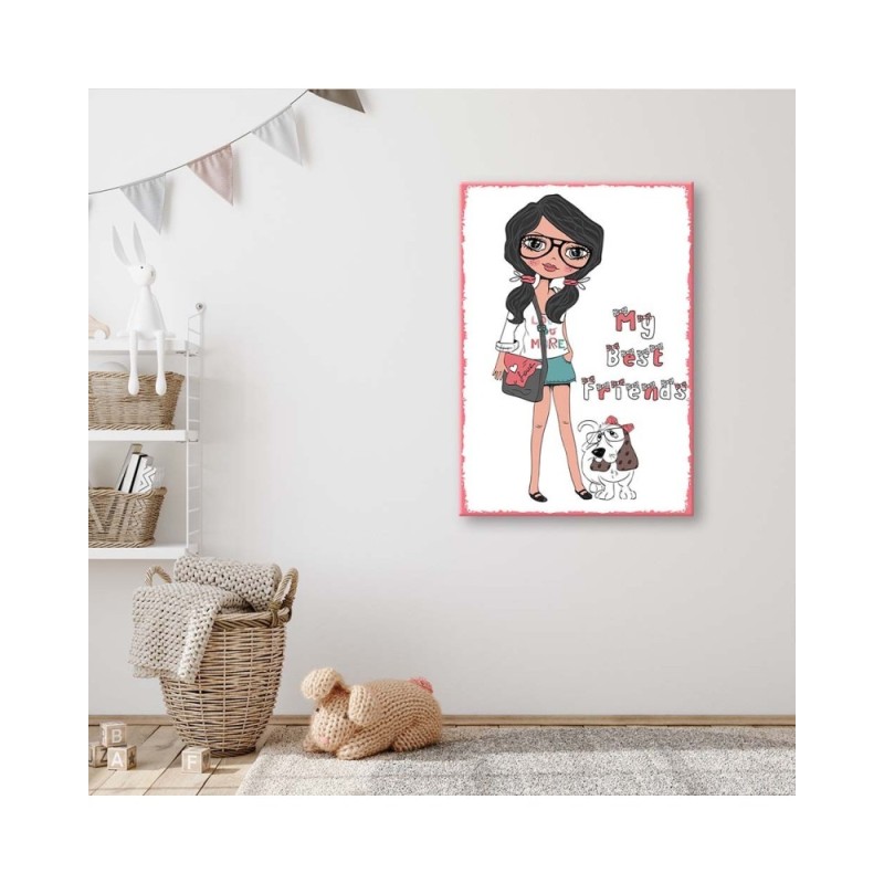 Bild auf Leinwand - Beste Freunde | Feeby