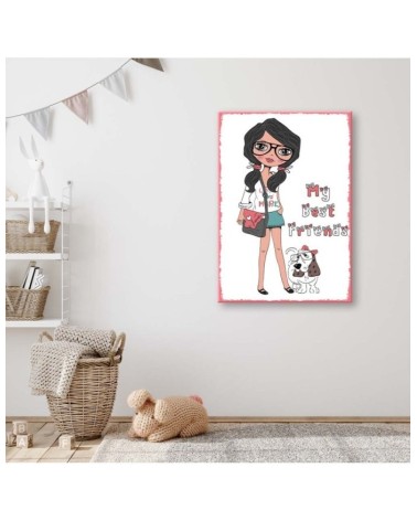 Bild auf Leinwand - Beste Freunde | Feeby