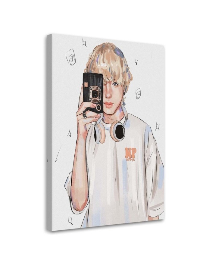 Obraz dla nastolatek - Nastoletni blondyn Vivian Arty | FEEBY