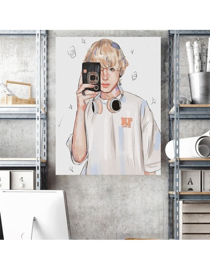 Obraz dla nastolatek - Nastoletni blondyn Vivian Arty | FEEBY