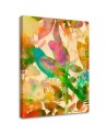 Digital art Canvas painting for the living room - Tropical birds 2 Andrea Haase | FEEBY