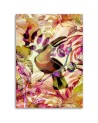 Canvas painting - Tropical colourful toucan Andrea Haase | FEEBY