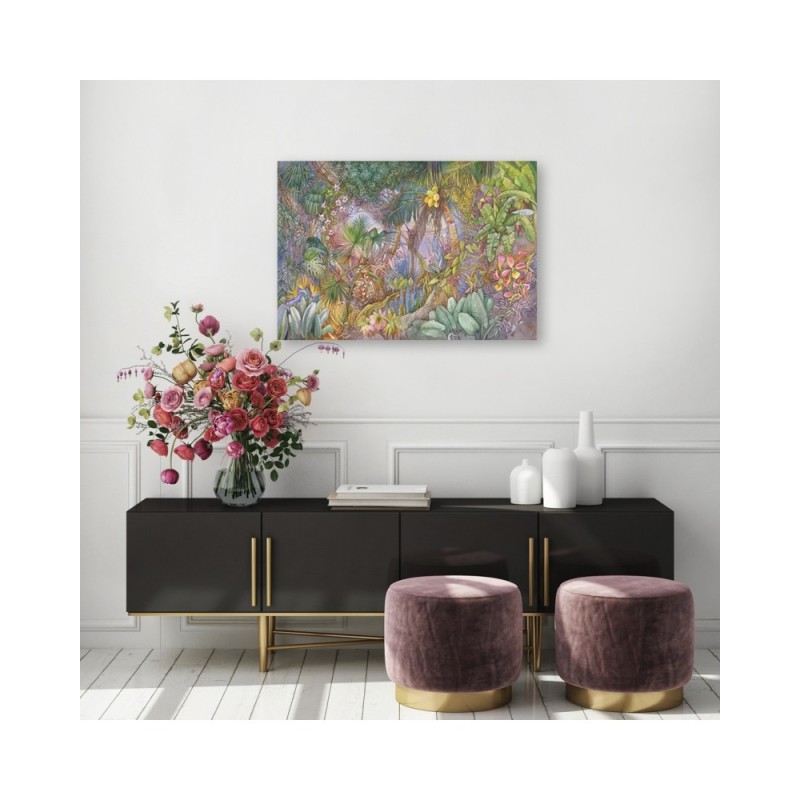 Leinwandbild - Tiefer Dschungel | Feeby