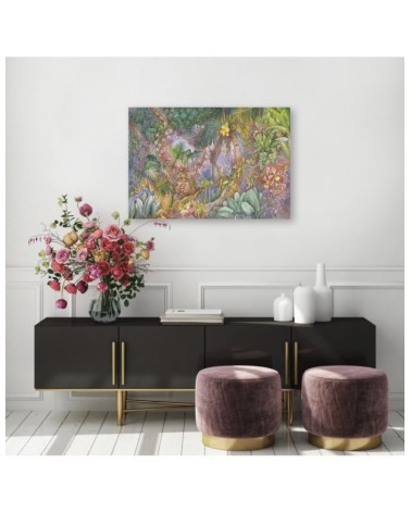 Leinwandbild - Tiefer Dschungel | Feeby