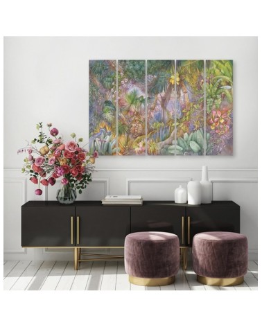 Leinwandbild - Tiefer Dschungel | Feeby