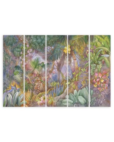 Leinwandbild - Tiefer Dschungel | Feeby