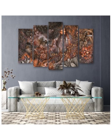 Leinwandbild modern - Tiefer Dschungel | Feeby