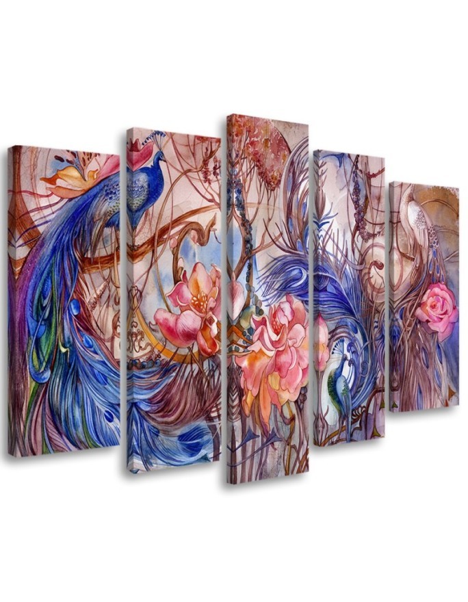 Modernes Wandbild - Zauberpfote | Feeby