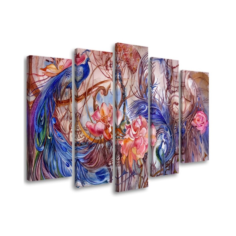 Modernes Wandbild - Zauberpfote | Feeby