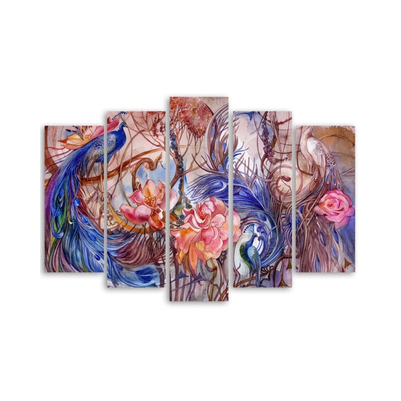 Modernes Wandbild - Zauberpfote | Feeby