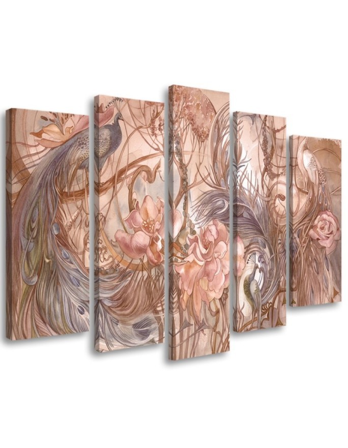 Dekoratives Leinwandbild - Zauberpfote | Feeby