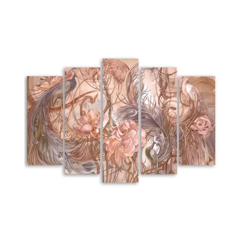 Dekoratives Leinwandbild - Zauberpfote | Feeby