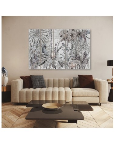 Leinwandbild - Mosaik -Dschungel | Feeby