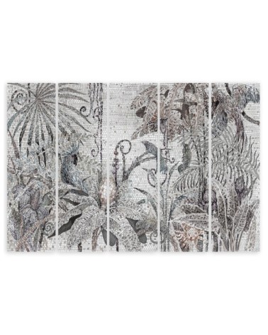 Leinwandbild - Mosaik -Dschungel | Feeby