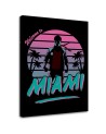 Obraz dla nastolatka canvas - Neon napis Welcome to Miami DDJVigo