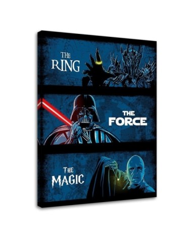 Canvas prints for teenager's room - Star Wars collage DDJVigo | FEEBY