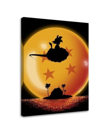 Canvas prints for teenager's room - Island against the sun DDJVigo | FEEBY