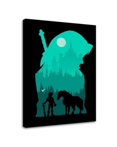 Canvas prints for a gamer - Warrior with a horse DDJVigo | FEEBY