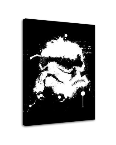 Wall painting - White robot head from star wars DDJVigo | FEEBY