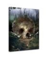 Wall art painting - Great skull in a forest Barrett Biggers | FEEBY