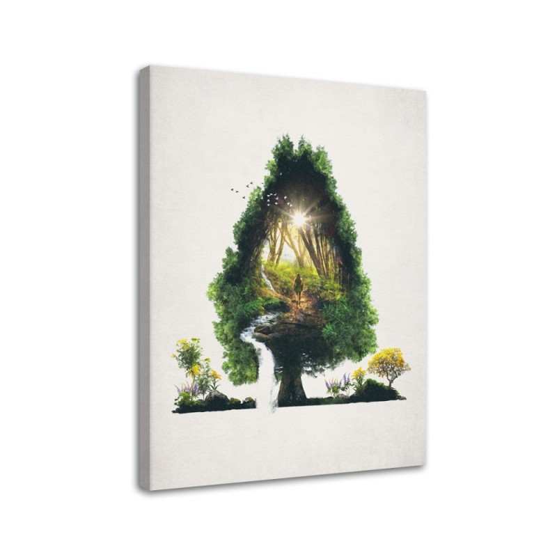 Canvas prints for modern living room - The Road Not Taken Barrett Biggers | FEEBY