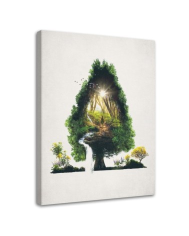 Canvas prints for modern living room - The Road Not Taken Barrett Biggers | FEEBY