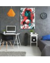 Obraz na płótnie canvas  - Kolorowy portret kobiety | FEEBY