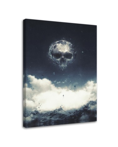 Wall art painting - Skull in the sky Barrett Biggers | FEEBY