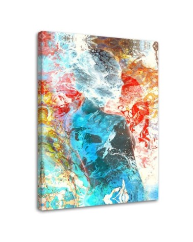Wall art Canvas - Colourful figure Barrett Biggers | FEEBY