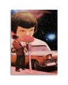 Living room Canvas painting - Man paying for parking Lili Chartrand | FEEBY