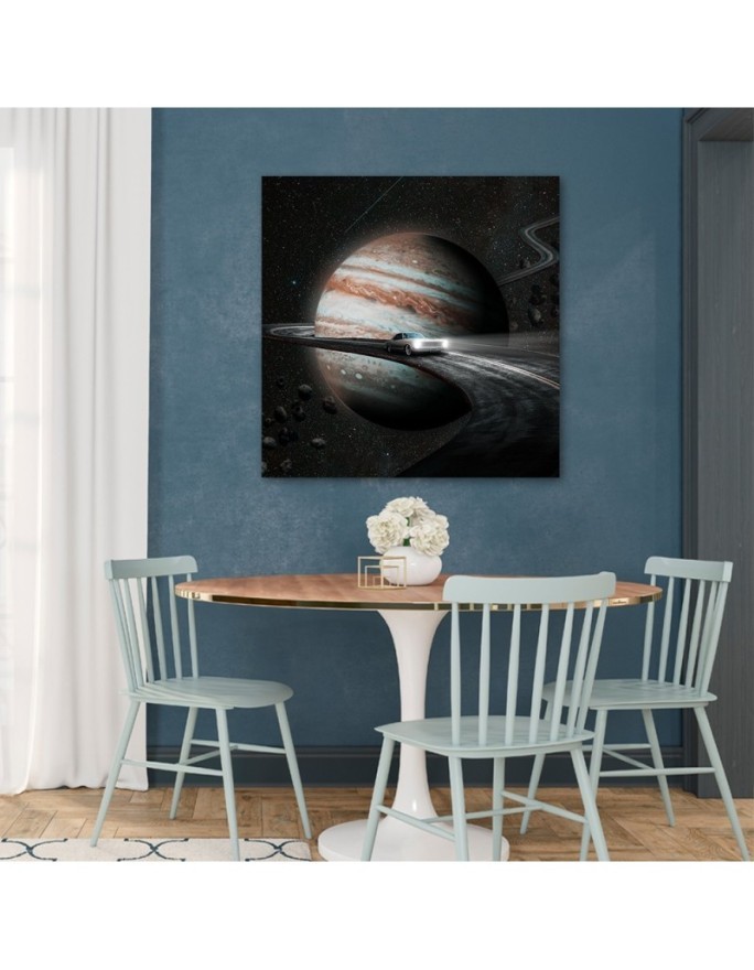Eleganckie obrazy do salonu - Kosmos planeta Zehem Chong | FEEBY