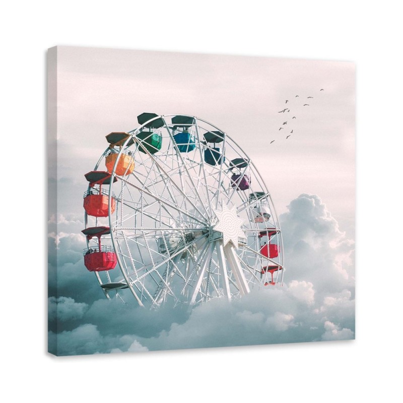 Wall art painting - Devil's wheel Zehem Chong | FEEBY