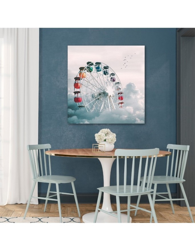 Wall art painting - Devil's wheel Zehem Chong | FEEBY