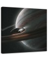 Modne obrazy do salonu - Planeta kosmos Zehem Chong | FEEBY