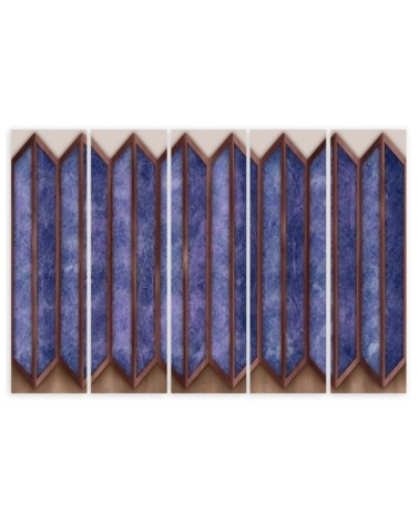 Bild auf Leinwand - Buntes 3D -Fenster | Feeby