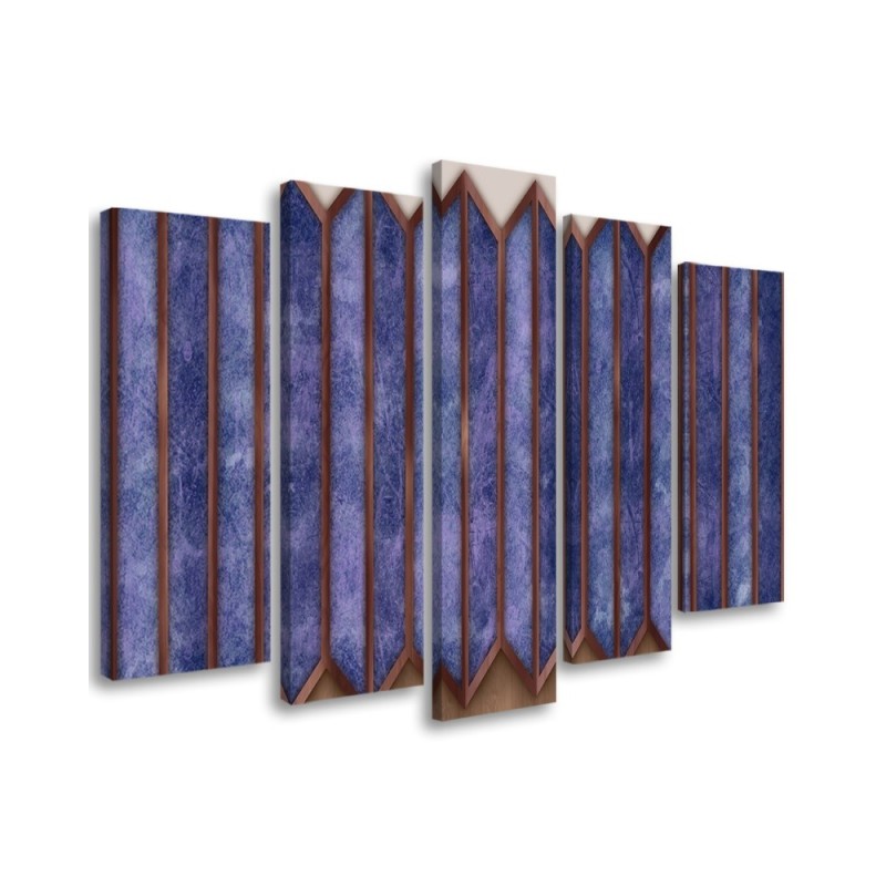 Leinwanddruck - Buntes 3D -Fenster | Feeby