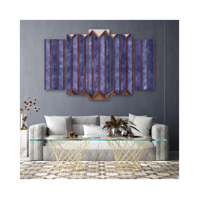 Leinwanddruck - Buntes 3D -Fenster | Feeby