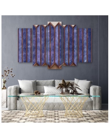 Leinwanddruck - Buntes 3D -Fenster | Feeby