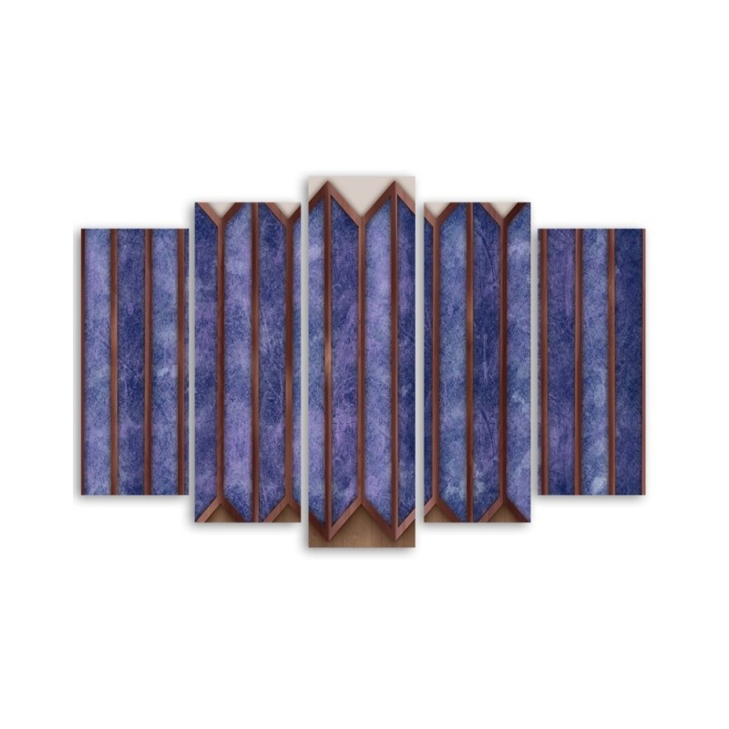 Leinwanddruck - Buntes 3D -Fenster | Feeby