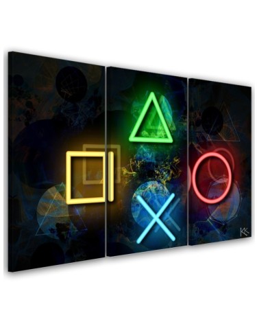 Designer wall art paintings - Controller buttons | FEEBY
