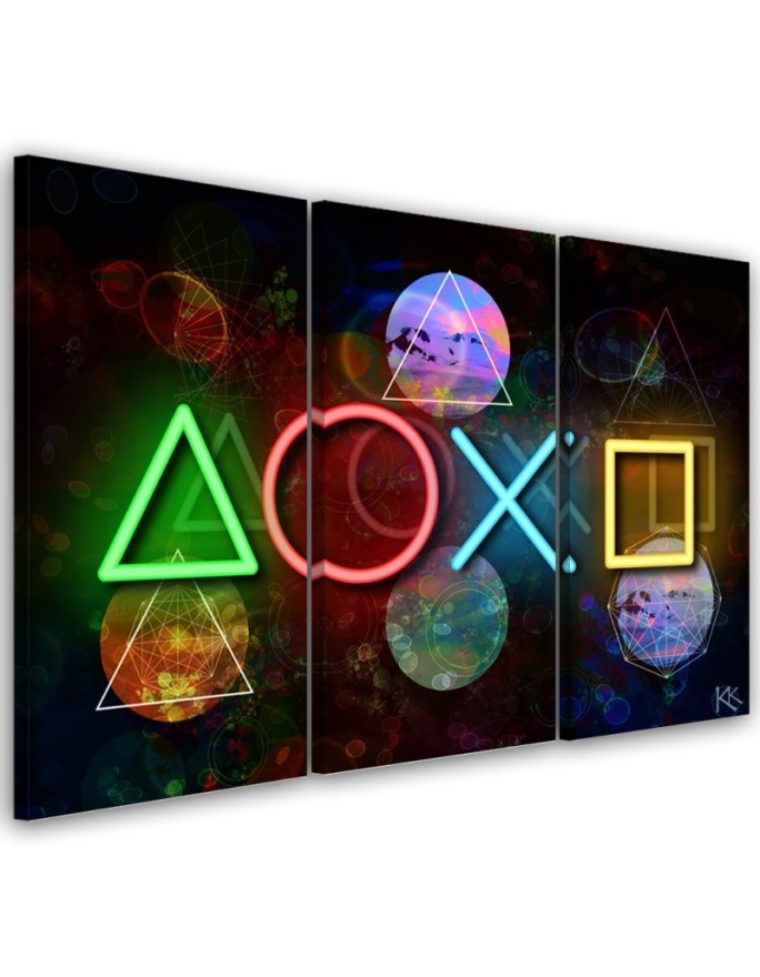 Leinwandbild - Spielkonsole | Feeby