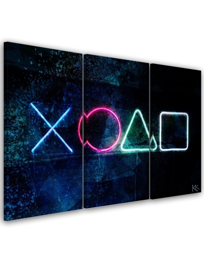 Leinwandbild - Spielkonsole | Feeby